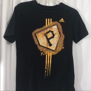 Adidas Large Boys 14/16 Pirates Baseball